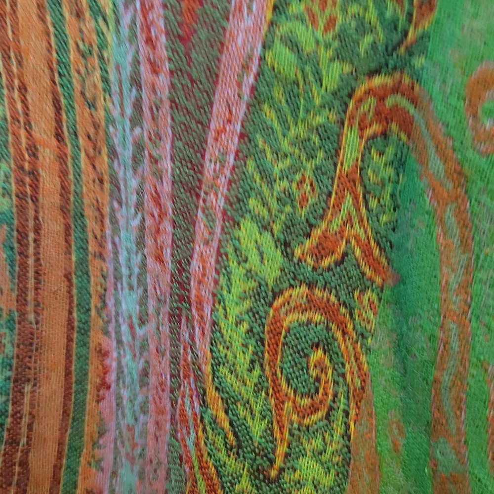 Soft Surroundings Multicolor Embroidered, Paisley, Open Jacket - Picture 6 of 6
